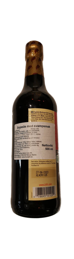 
                  
                    LKK Sojasås Mörk Svamp 500ml
                  
                